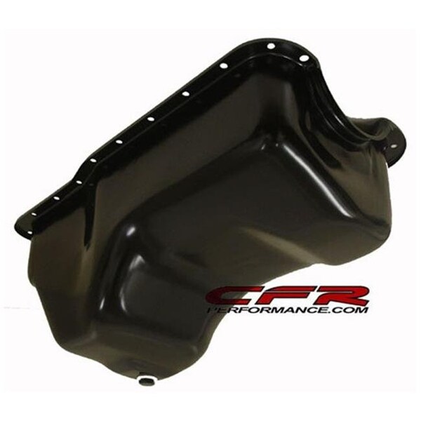 Cfr Performance CFR HZ-9791-C 1988-96 Ford Small Block 351W Windsor Stock Capacity Truck Oil Pan-Chrome HZ-9791-PBK - main